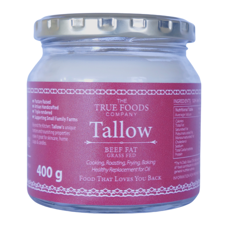 Beef Tallow 400g Grass-Fed, Halaal Image