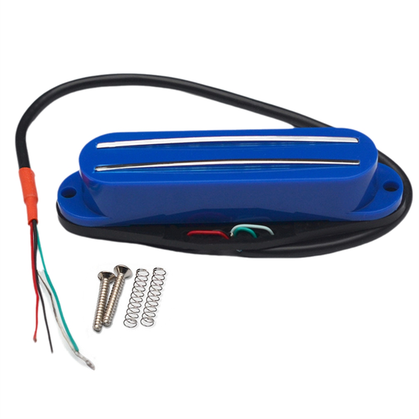 Pickups Six-String Electric Guitar Humbuckers Dark Blue