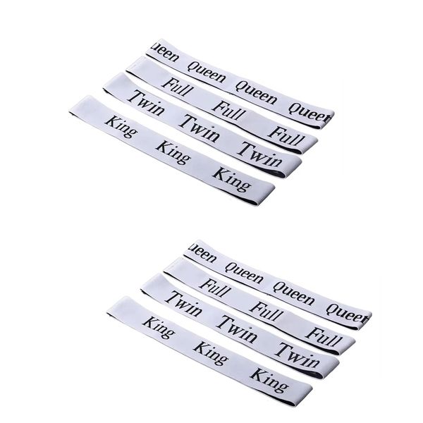 8 Pieces Bed Sheet Organizer Bands