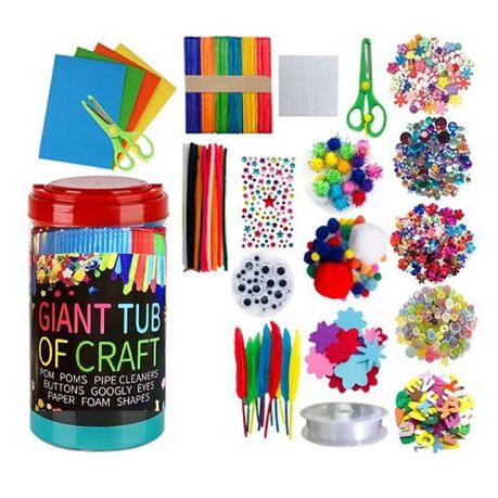 Ultimate Kids Giant Tub Arts & Crafts Set Gift Star Image