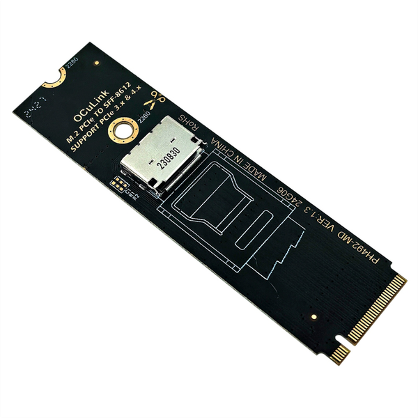 M 2 Nvme Pcie To Oculink Sff-8611 Sff-8612 Adapter