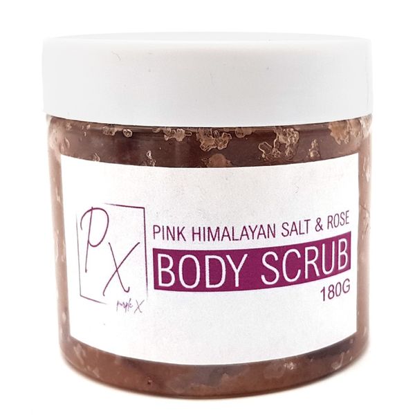 PurpleX Pink Himalayan Salt &amp; Rose Body Scrub