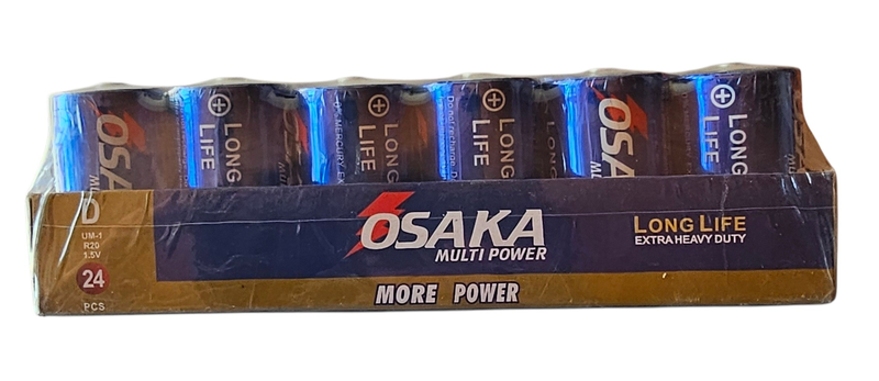 OSAKA RG20/ Size D 1.5V Zinc-Carbon Battery-Long Life