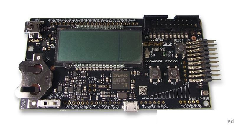 Silicon Labs (EFM32WG-STK3800) Starter Board, EFM32 Wonder Gecko MCU Family