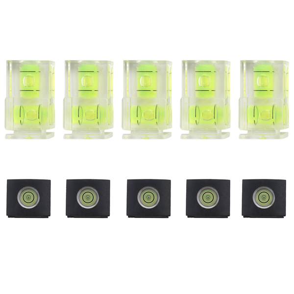 10 Pack Hot Shoe Level,2 Axis Spirit Level For DSLR Film Camera Canon