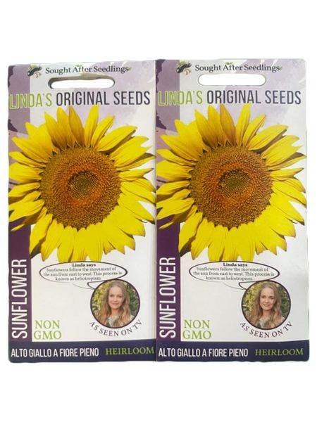 Linda's Original Seeds - Sun Flower seed (2 Pack)