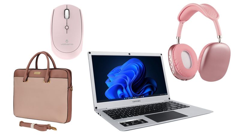 Connex 14" 4GB/128SSD W11 Home Ladies Bundle