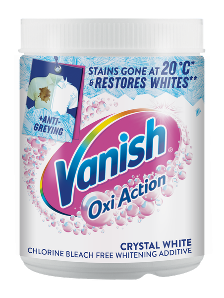 Vanish 800g, Laundry Stain Remover, Power O2, Crystal White