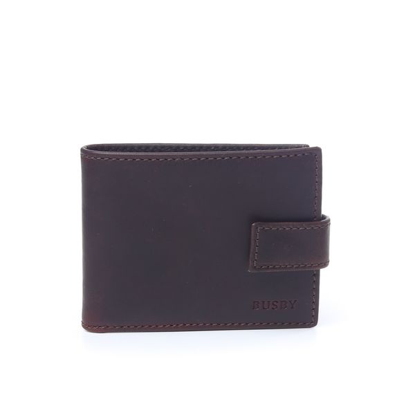 Busby Leather Ziya Billfold Wallet with Tab