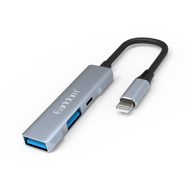 Earldom Lightning 8-pin HUB 2xUSB 3.0 &amp; Lightning ET-HUB11