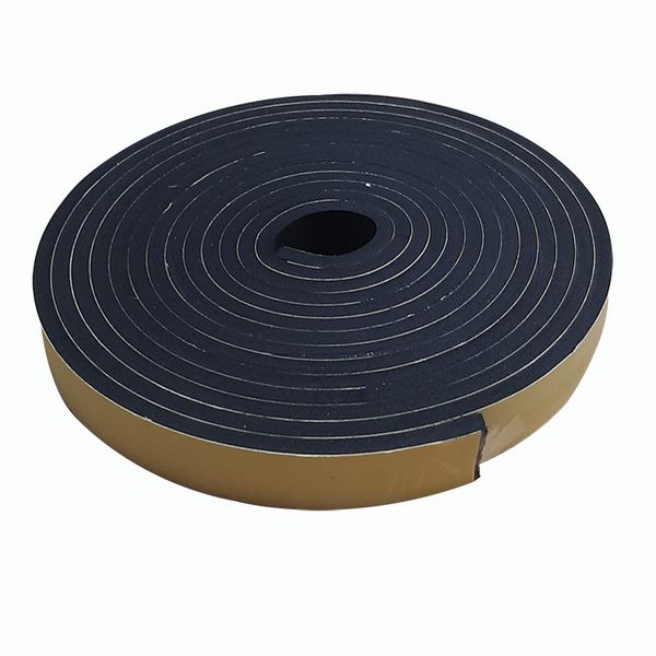 MTS - Weather Strip 3X12MMX5M - Black