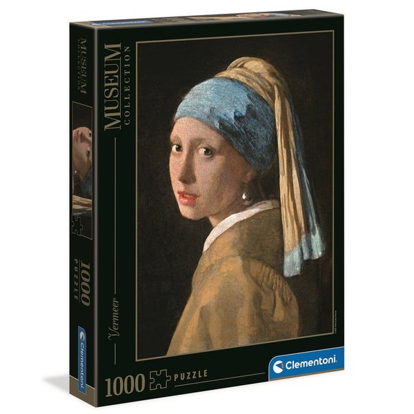 Clementoni 1000 Piece Puzzle - Museum Girl With Pearl E.V