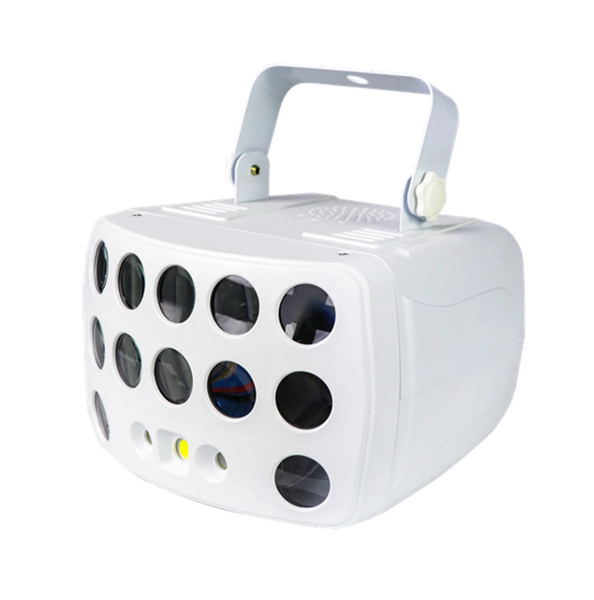 3-in-1 DMX RGBW LED Laser Projector Strobe Light