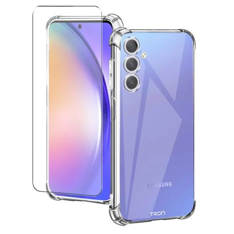 Slim Phone Case for Samsung Galaxy A32 5G Anti-Drop Phone Shell Scratch  Resistance Protective Cover with Tempered Glass Screen Protector - Purple  Wholesale
