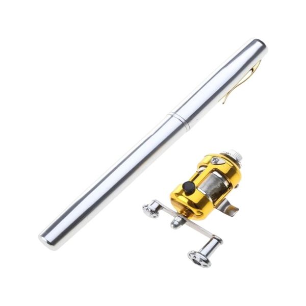 Mini Portable Pocket Aluminum Alloy Fishing Rod Pen