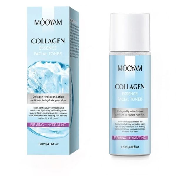 MOOYAM Collagen Essence Facial Toner, Firming and Hydrating, 120ml