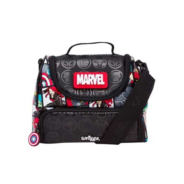 Smiggle Marvel Double Decker Lunch Bag With Strap