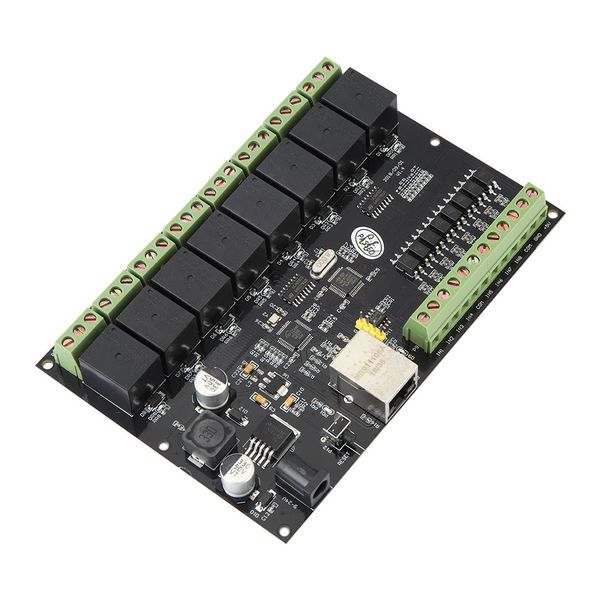 8 Way TCP/IP Network Relay Controller for Ethernet On Off Output