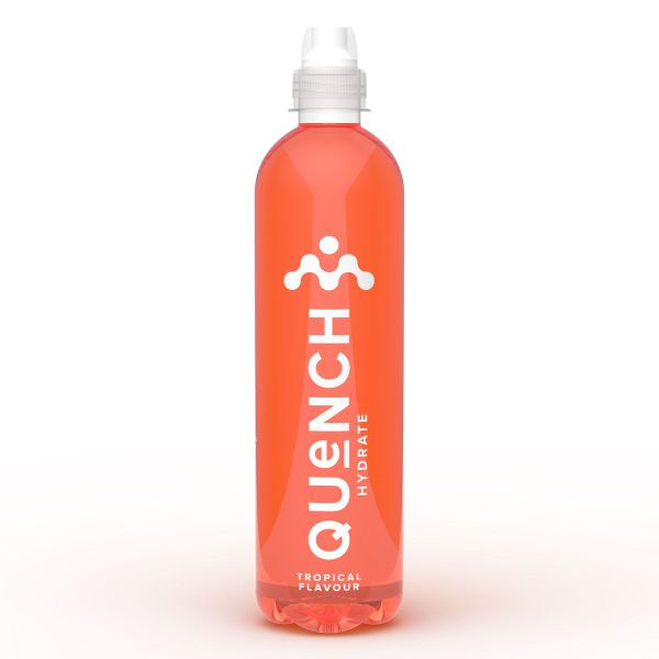QUeNCH Tropical - Electrolyte Replacement Hydration Sports Drink 6 x 500 ml