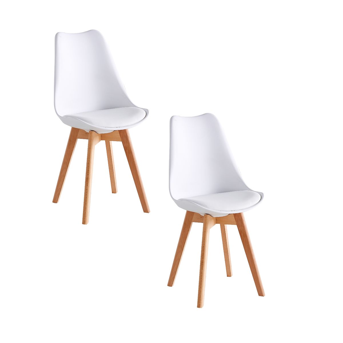 Tulip Chair Dining Chair Set of 2 Shop Today. Get it Tomorrow