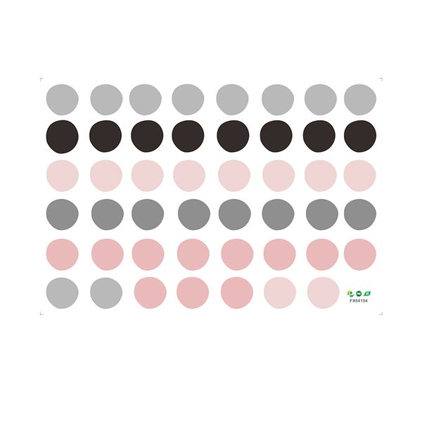 Cute Polka Dot Kids-Baby Room-House Wall Art-Sticker-Decor