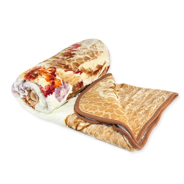 Loriene Kiro Mink Blanket with Inner Fleece Layering