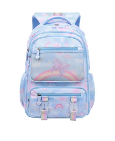 Schoolbag Backpack for Girls Butterfly Primary School