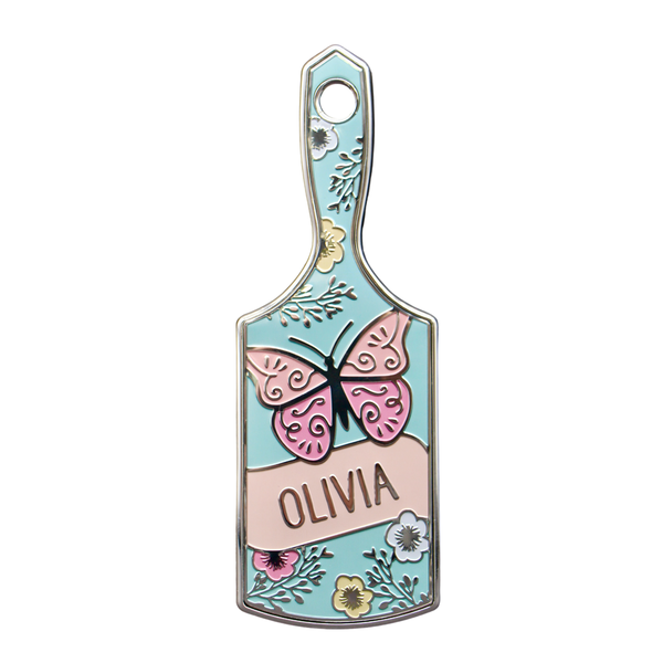 Girl's Personalised Hairbrush - Olivia