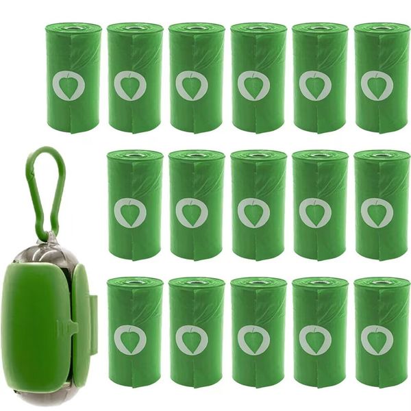 Bio-Degradable Environment Friendly Poop Bags for Dogs 240 Bags 1Dispenser