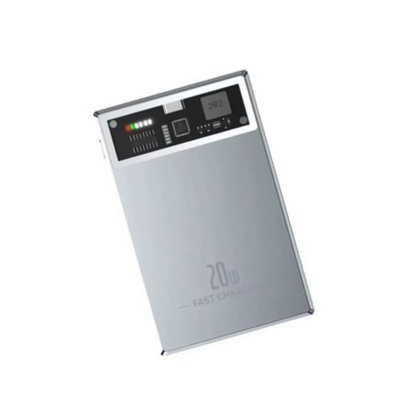 Ultra Pro Thin Magnetic Power Bank with Transparent Display Panel (5000mAh)