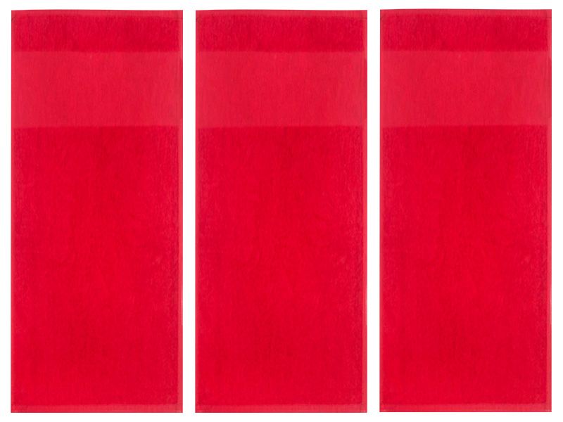 Velour Golf Towel 380GSM 040x060cm - 100% Cotton, Brandable Strip