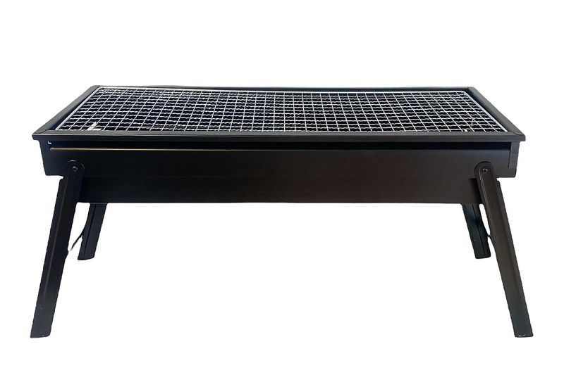 Portable Charcoal Folding BBQ Grill - Travel Braai Stand