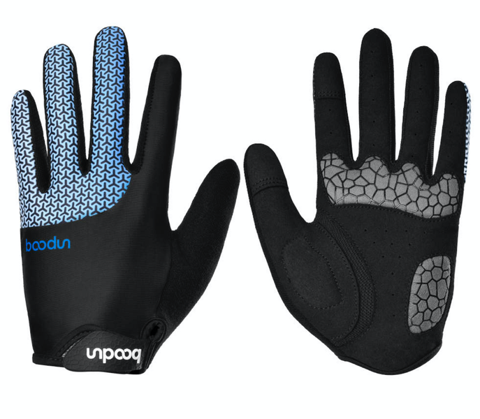 Boodun Full Finger Cycling Gloves Pink/Black
