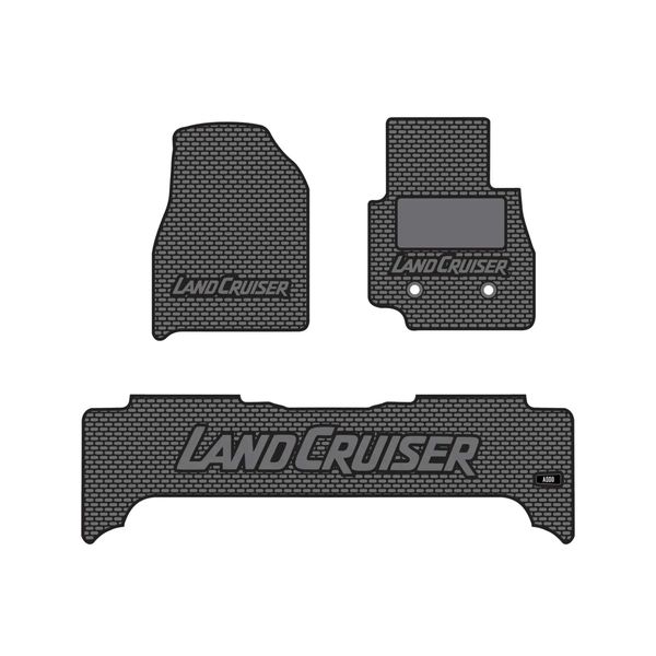 100 Series - Interior Rubber Mats for Land Cruiser