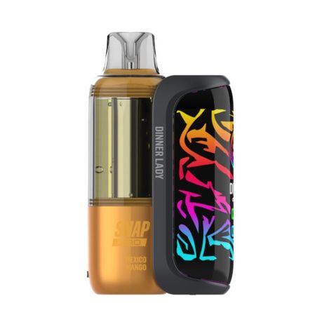Dinner Lady Snap Pro X 35k Puffs Disposable Vape Kit 50mg - Mexico Mango Image