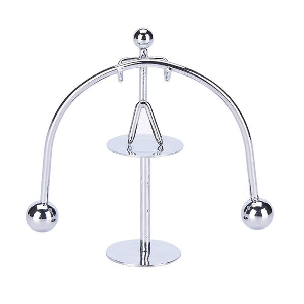 Kinetic Desk Sculpture - Weight Lifter