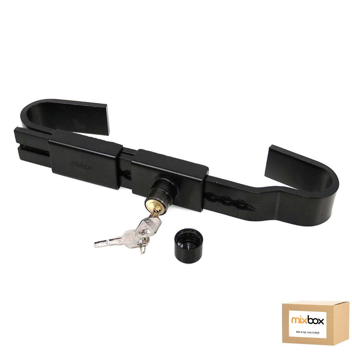 Mix Box Adjustable Heavy Duty Container Lock , 9.8″ to 17.3″