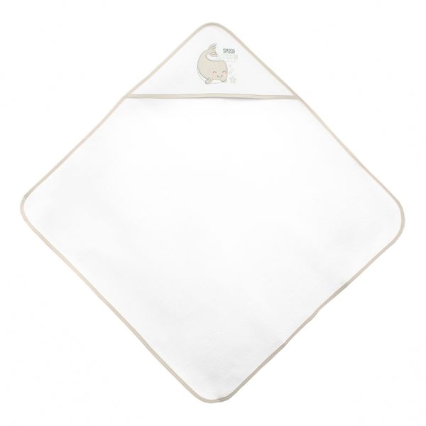 Baby Whale Hooded Towel