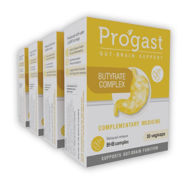 Progast Butyrate Comples 30 Capsulex x 4