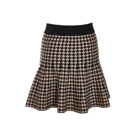 Black and white 2025 checkered skirt quiz