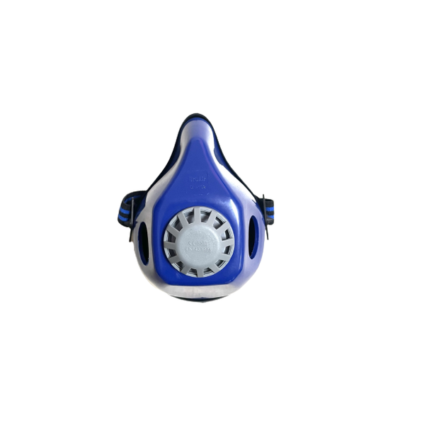 Dromex - Double Midi-Half Mask PVC - Blue