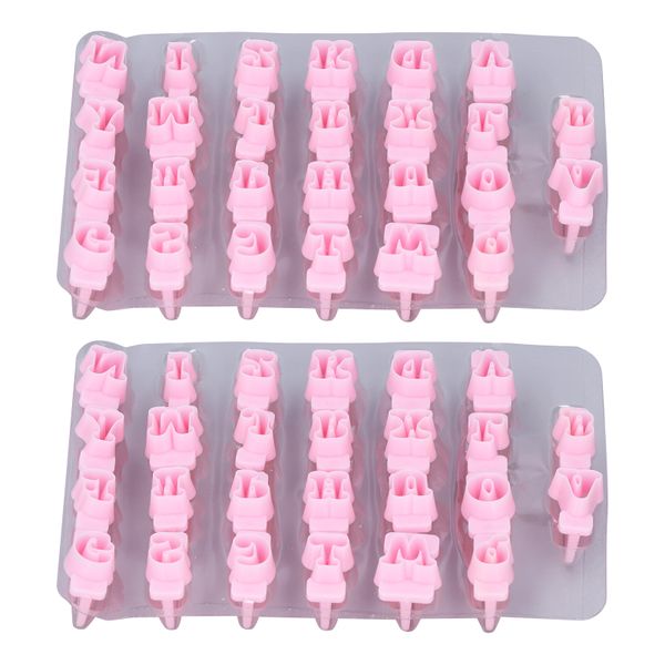 English Letter Fondant Mold 2 Boxes