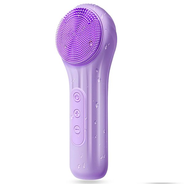 5-Mode Silicone Face Scrubber -Waterproof, Heated, Rechargeable Scrubber
