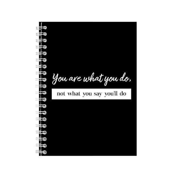 You Do A5 Notebook Spiral Lined Motivational Saying Graphic Notepad Gift153