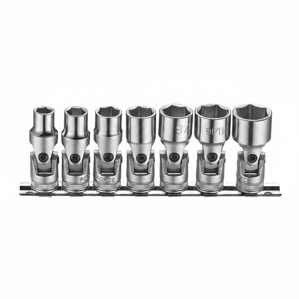 Force 7 Piece Universal Joint Socket Set 3/8" to 3/4" Drive