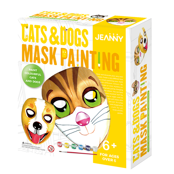 Cats &amp; Dogs Mask Painting