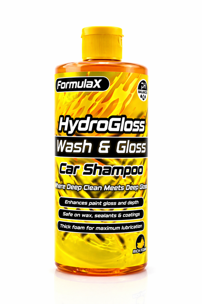 HydroGloss High Foam Car Shampoo - pH Balanced, Gloss Enhancing Wash