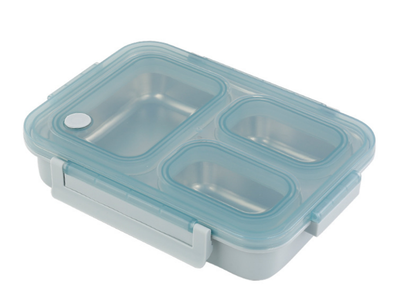 1000ml 304 Stainless Steel Lunch Box Heat Resistant Lunch Box Bento Adult