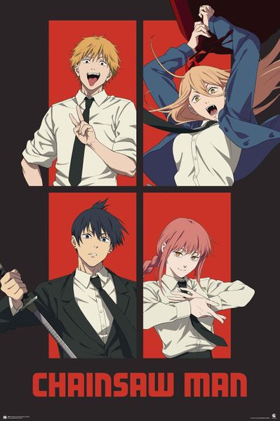 Chainsaw man (Panels) Poster