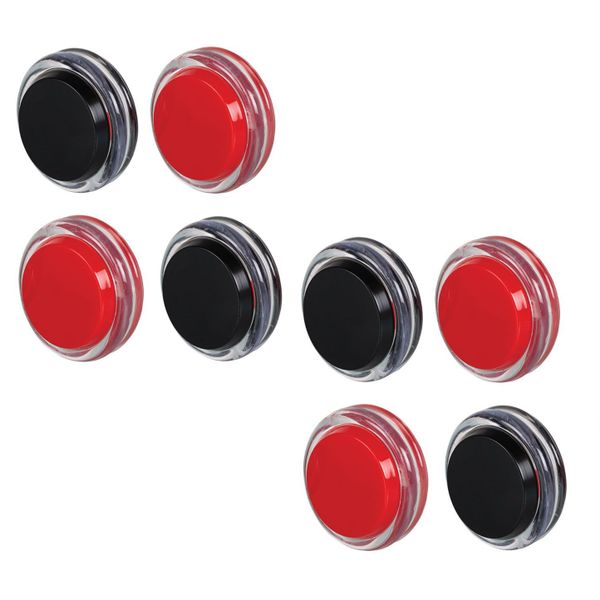 Red &amp; Black Yo-Yo's 5.5cm (Pack of 8)